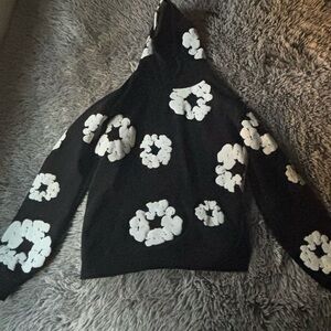 DENIM TEARS Black XL Hoodie